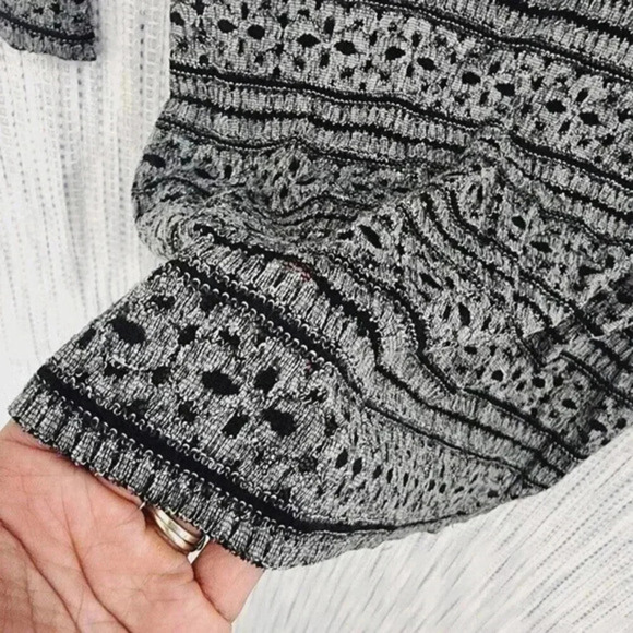 Free People Mini Lace Dress Size S Square neck‎ Long Sleeve Strappy - Picture 7 of 12